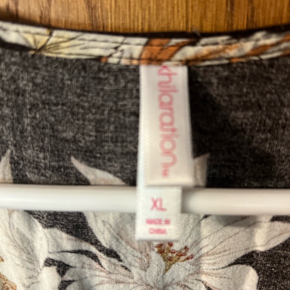 Floral brown dress - Picture 2 of 2